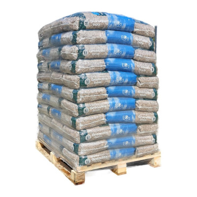 Granulés de bois 100% résineux - EO2 DINplus - SAC 10kg